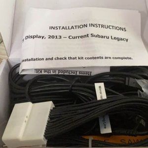 2013-2014 Subaru Legacy & Outback Factory Display Radio Camera FLTW-7636